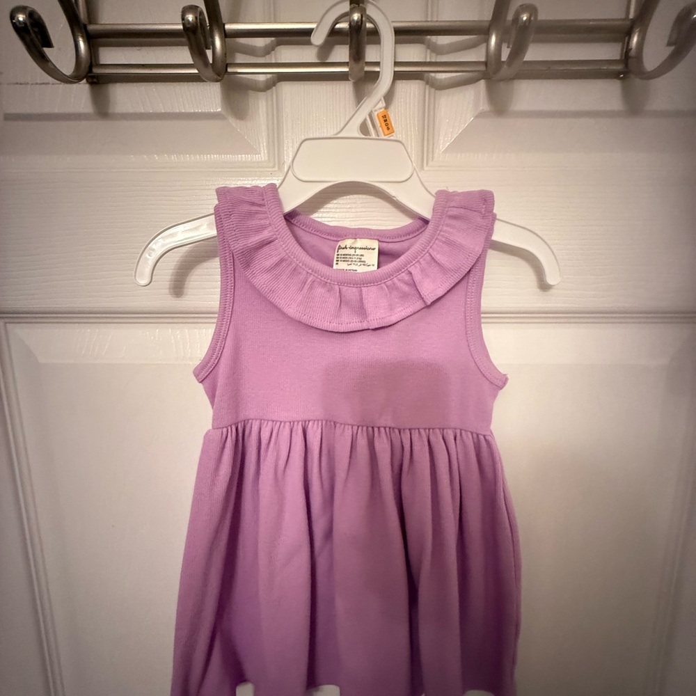 Sleeveless Lavender Kids Dress